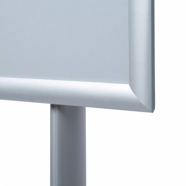 Shop Single & Double Sided Sign Post | Sizes A4 & A3 White Light Display